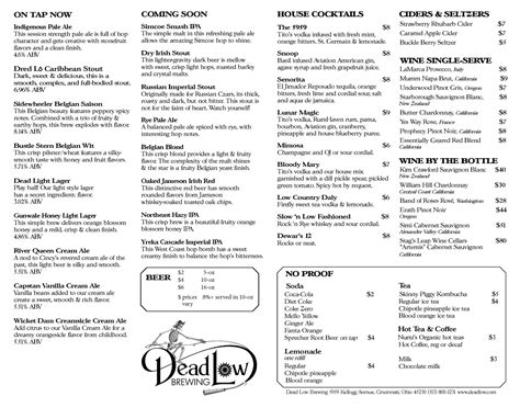 Dead Low Brewing to Open by Riverbend Music Center and Coney Island ...