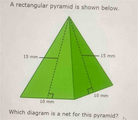 Net of Rectangular Pyramid 的图像结果