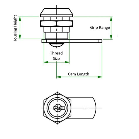 Buy SR5542 - Cam Locks | Essentra Components VN