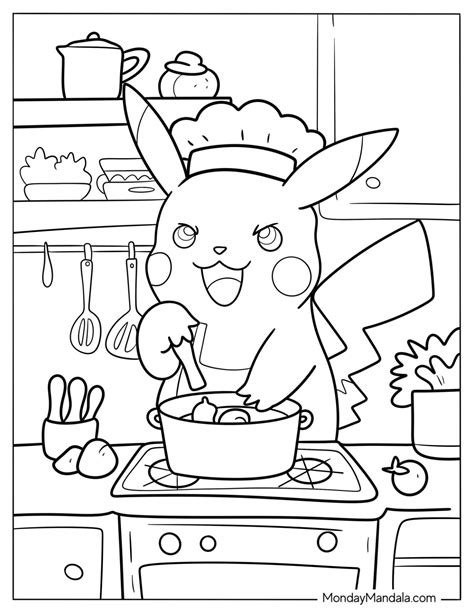 Image result for Cooking Coloring Pages