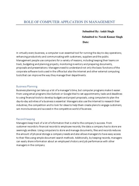 Image result for Computer Application in Management