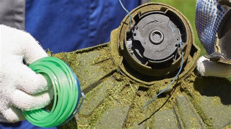 Image result for Loading a String Trimmer