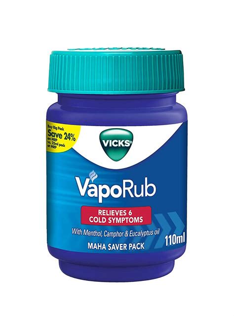 Price List India | Vicks Vapo Rub Maha Saver Pack - 110 ml | Compare Price