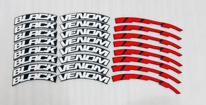 Auto MT Black Venom-Car Tyre Sticker,Permanent Rubber for 4 Tyre ...