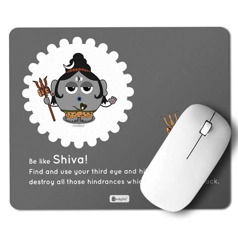 Get a mouse pad with a spiritual print from Indigifts.