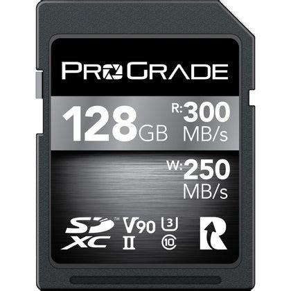 Buy ProGrade Digital 128GB V90 UHS-II SDXC Memory Card Online at Best ...