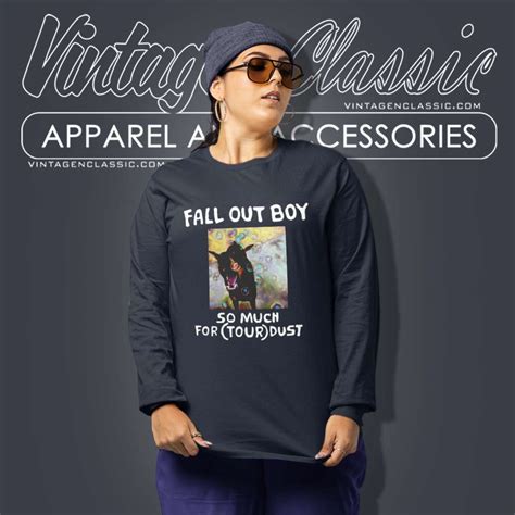 Fall Out Boy Shirt So Much For Tour Dust 2023 - Vintagenclassic Tee