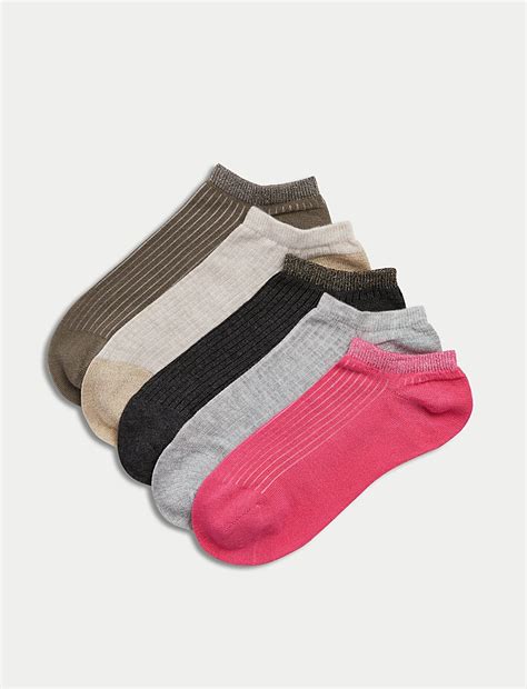Buy 5pk Sumptuously Soft™ Trainer Liners™ at Marks & Spencer