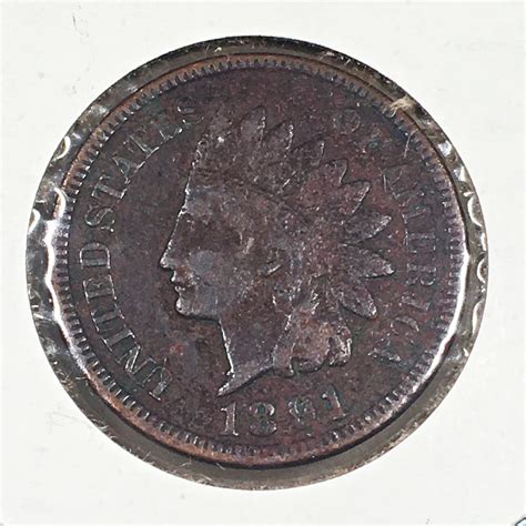 1891 Indian Head Cent*LIBERTY Fully Visible | Property Room