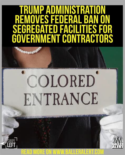 Baller Alert | Trump Administration Removes Federal Ban on Segregated ...