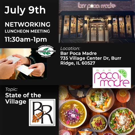 July 9, 2025: Membership & Networking Meeting - State of the Village of ...