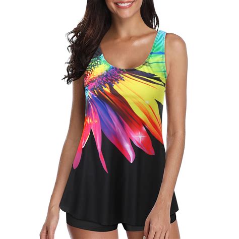 2DXuixsh Women Board Shorts for Swimming with Top 2023 New Large Size ...