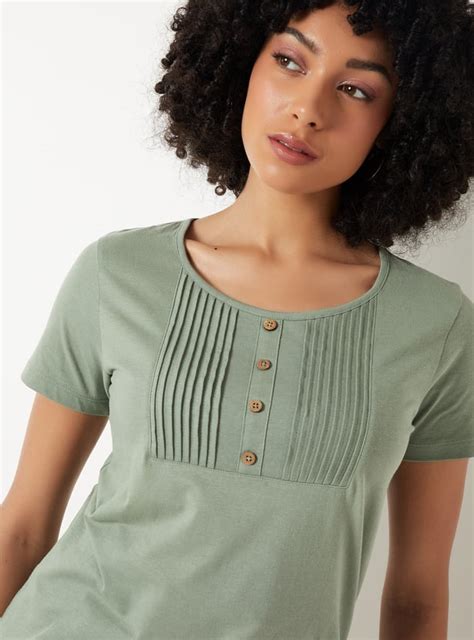 Buy Women Pintuck Yoke Top Online at just Rs. 299.0 - 1000016047688 ...