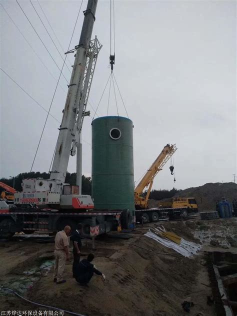 一体化泵站智能截流井雨水污水提升泵站-环保在线