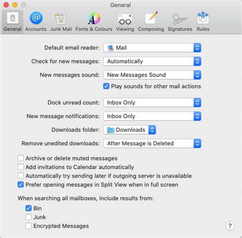 Image result for Default Mac Email Program