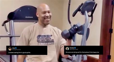 Fans Overwhelmed As LaVar Ball Shows High Spirits