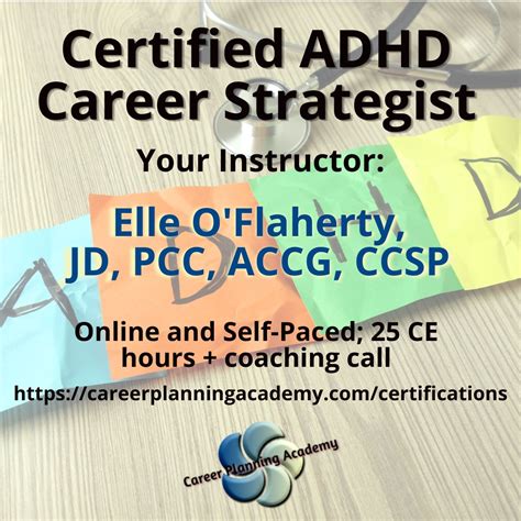 Elle O'Flaherty, JD, PCC, ACCG, CCSP, CPRW on LinkedIn: It's ADHD ...