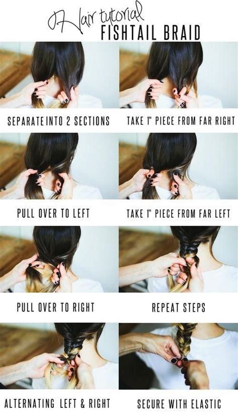 Image result for Fishtail Braid Hairstyles Tutorial