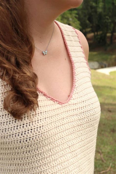 Crochet Summer Top » Weave Crochet