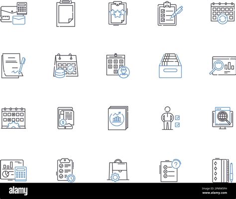 Time and date outline icons collection. Time, Date, Calendar, Clock ...