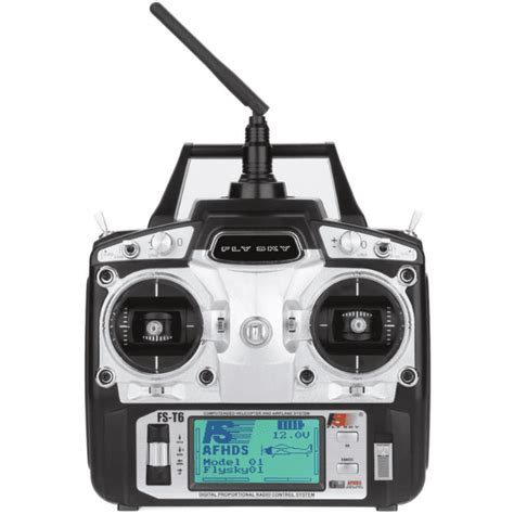 FS-T6 6CH 2.4GHz RC Transmitter with FS-R6B Receiver