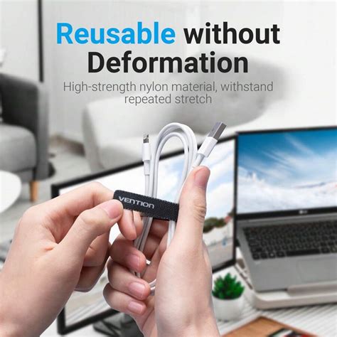 Braçadeira de Cabo Vention, Modelo Clássico Feito de Material de Náilon ...