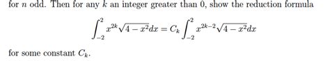 Image result for Integral Calculus Reduction Formula