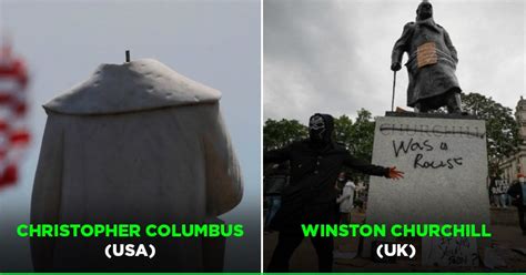 The Statues Which Have Been Targeted During Anti-Racism Protests After ...