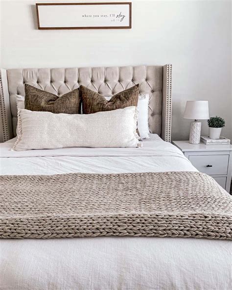 Taupe Bedding Accent Linens for a Neutral Bedroom - Soul & Lane