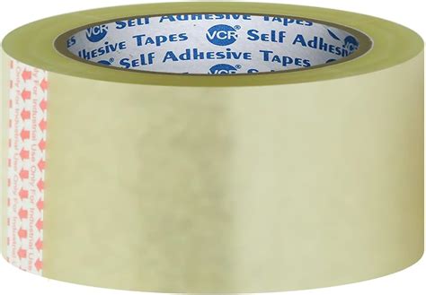 VCR Self Adhesive Transparent Packing Cello Tape - 65 Meters in Length ...