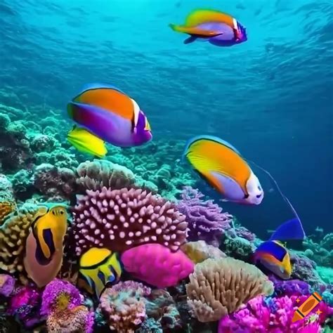 Underwater Coral Reef Fish
