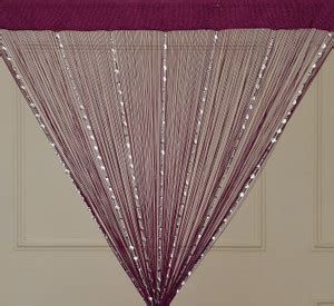 goycors 213 cm (7 ft) Door Blends Transparent Curtain Single Curtain ...
