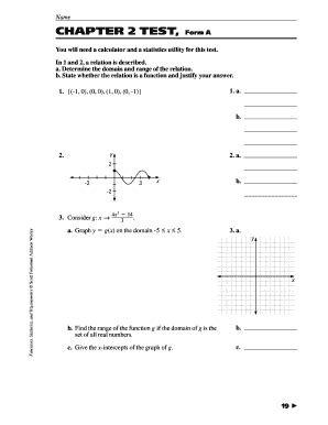 CHAPTER 2 TEST, Form A - Rochester Community Schools - Media Rochester ...