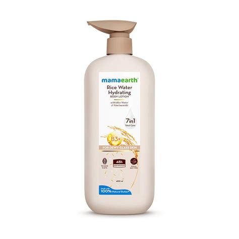 Mamaearth Rice Water Hydrating Body Lotion with Rice Water ...