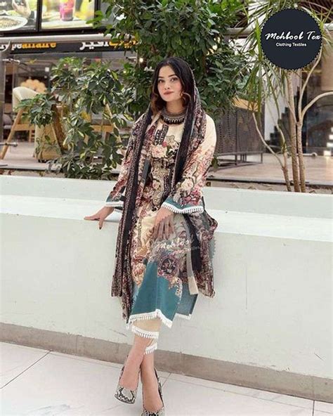 MEHBOOB TEX QUEEN COURT HIT DESIGN NO - 1107 PURE COTTON PRINT SALWAR ...