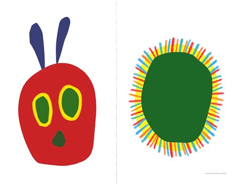 Very Hungry Caterpillar Head Clipart