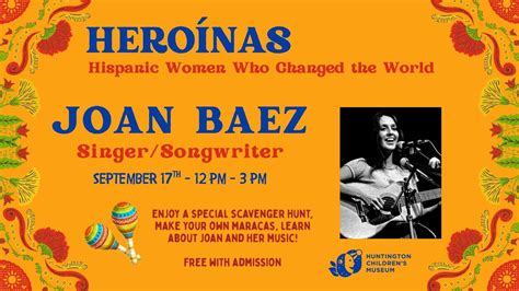 Heroínas: Joan Baez, 1700 Washington Avenue, Huntington, WV, United ...