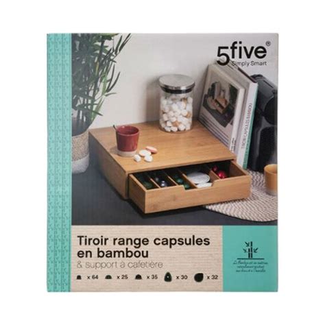 Organizator sa fiokom 34,5x30,5x8cm Natural Five 151259 | Volim svoj dom