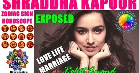 Shraddha Kapoor Zodiac Sign Love Astrology Birthday Birth Charts ...