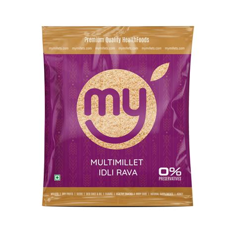 mymillets Multimillet Idli Rava 400g |Breakfast Mix - Easy to Cook ...