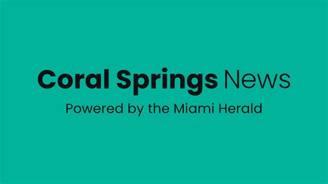 Coral Springs News Today: Latest Stories & Breaking News | Coral ...