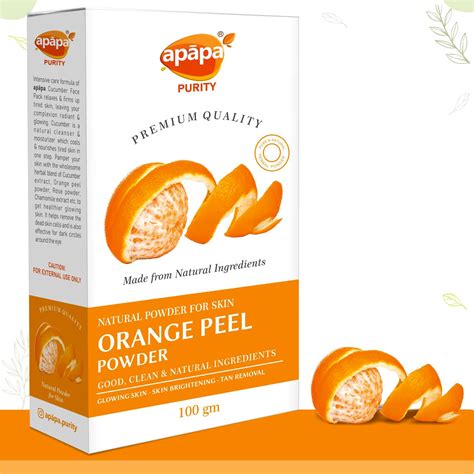 APĀPA Skin Brightening & De-taning Orange Peel Powder