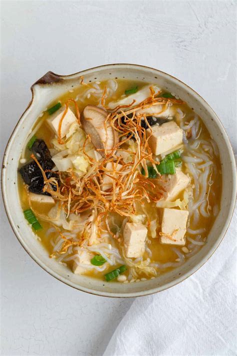 How To Make Japanese Rice Noodle Soup