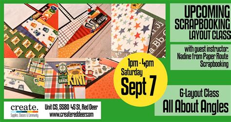 All About Angles Designs - A Six-Layout Class with Nadine of Paper ...