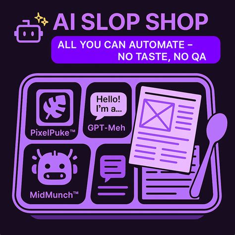 AI Slop Shop - 100% AI, 0% Accountability