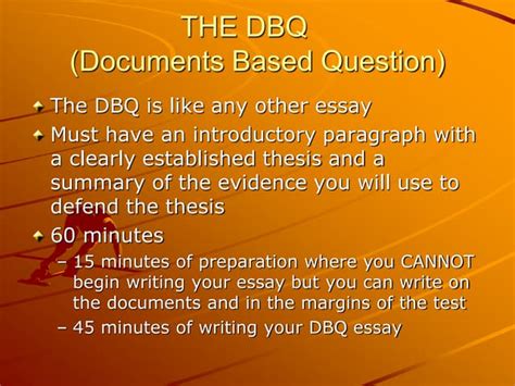 Image result for DBQ Writing Tips