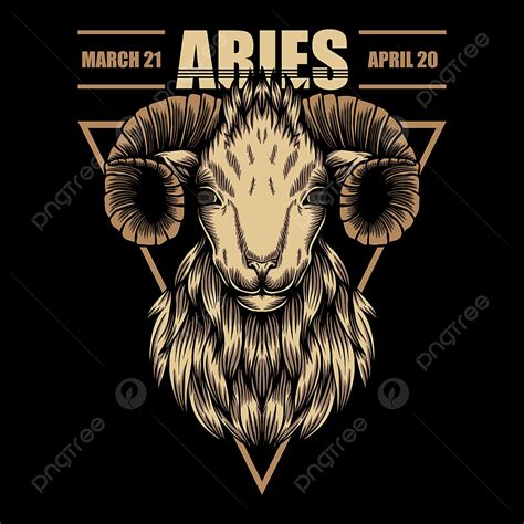 Ilustración De Vector De Zodiaco Aries, Animal, Aries, Vector De Aries ...