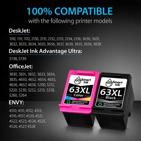HP 63 XL Ink Cartridges Replacement - Buy Printer Cartridges in USA
