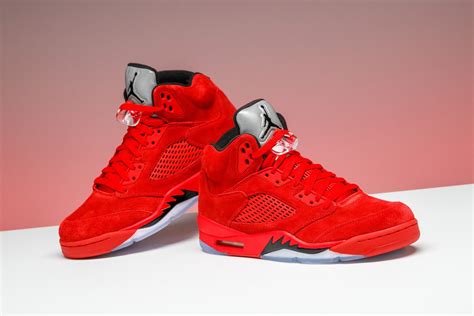 Jordans 5 Red