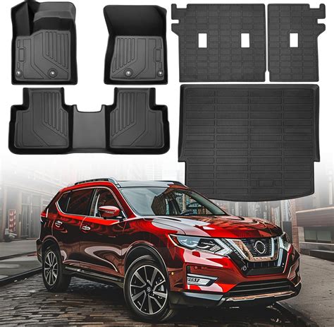 Floor Mats for Nissan Rogue Floor Mats 2025 2024 2023 2022 2021, Full ...